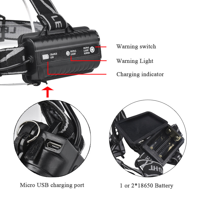 Seek The Caveland Rechargeable Headlamp